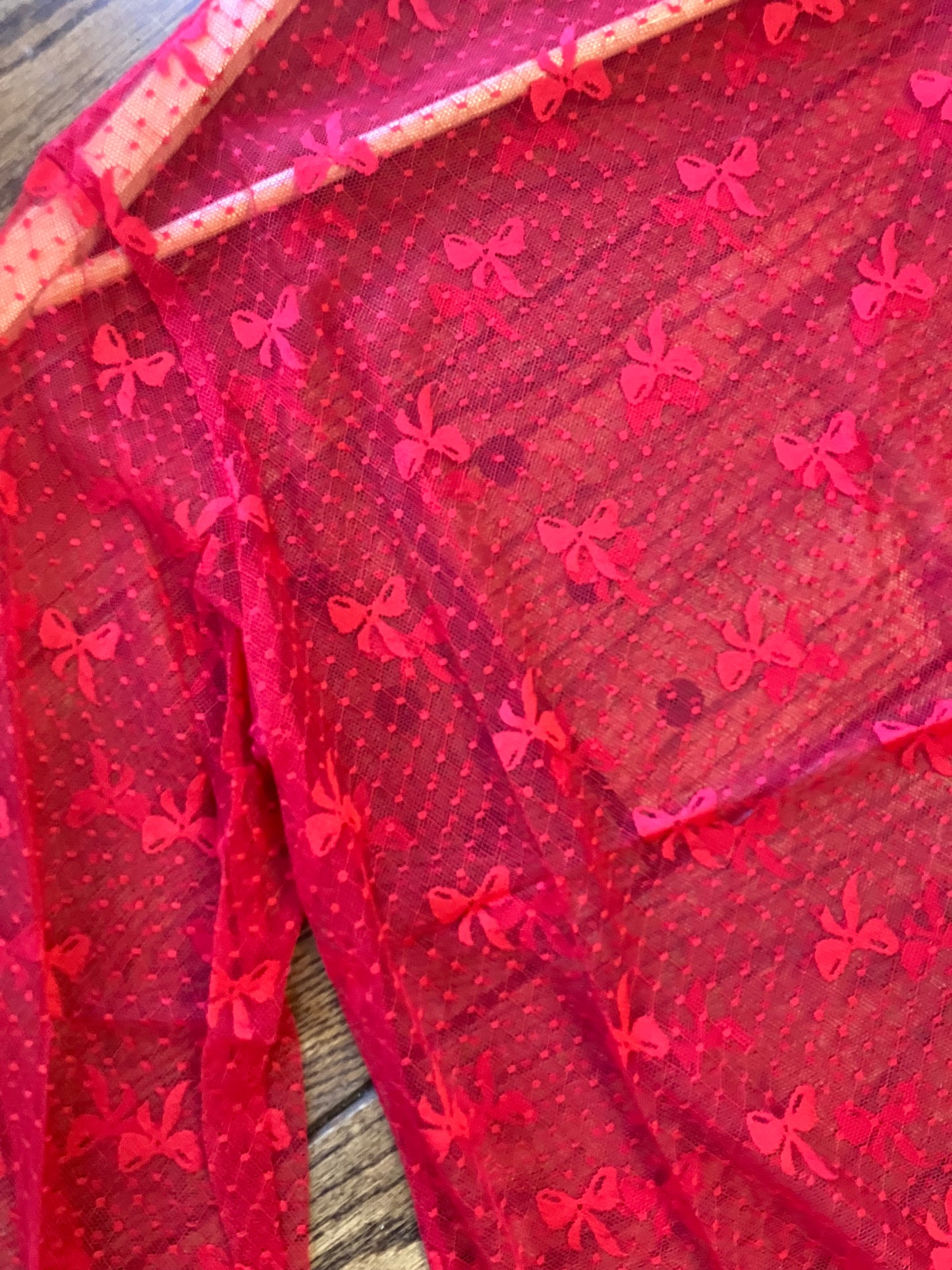 Bow Lace Layering Top