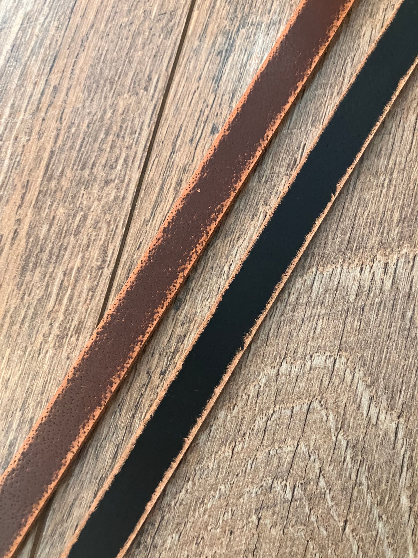 Distressed Leather Belt