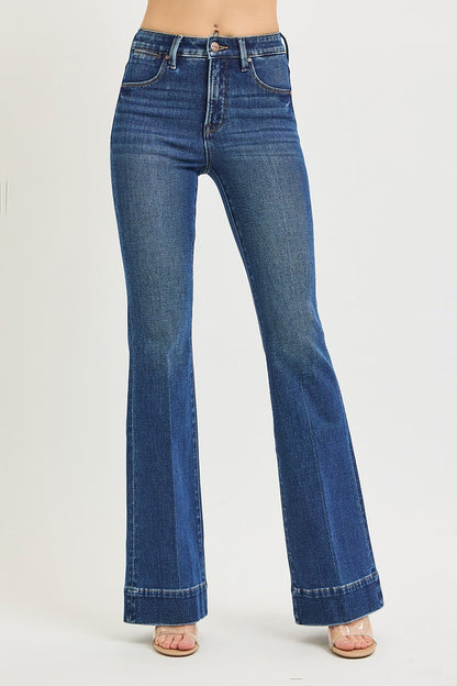 Raven High Rise Flares 33" Inseam