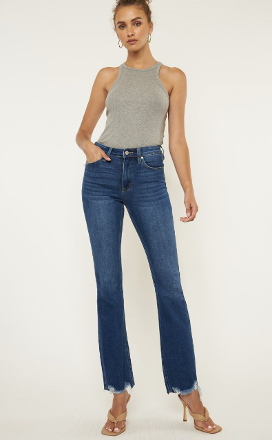 Kan Can High Rise Bootcut Queen Jeans