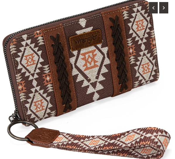 Wrangler Southwestern Print Wallet