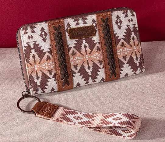 Wrangler Southwestern Print Wallet