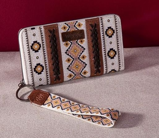 Wrangler Southwestern Print Wallet