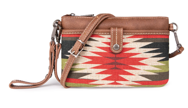 Wrangler Southwestern Art Clutch/Crossbody