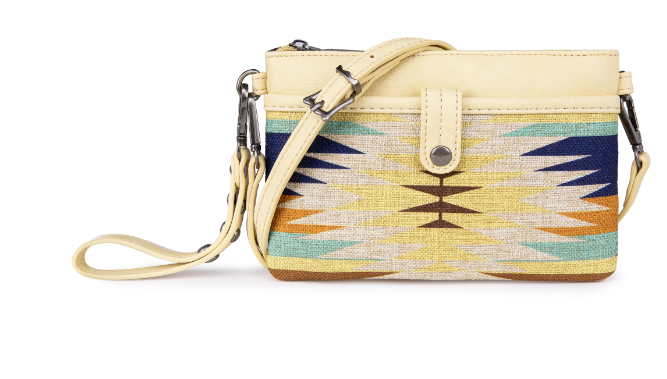 Wrangler Southwestern Art Clutch/Crossbody