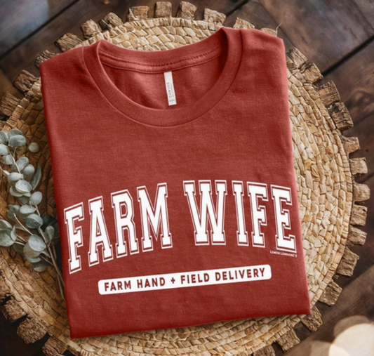 Farm Wife, Farm Hand, Field Delivery