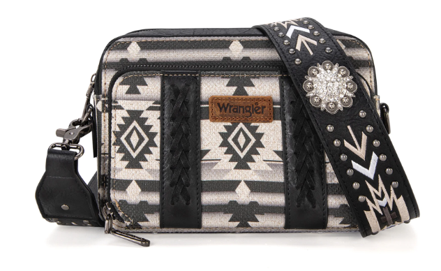 Wrangler Aztec Classy Crossbody Purse