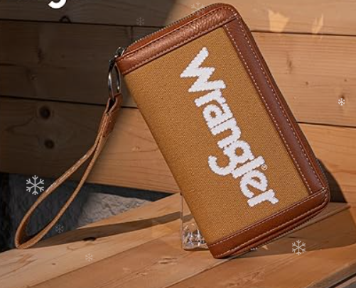 Wrangler Logo Wallet/Wristlet