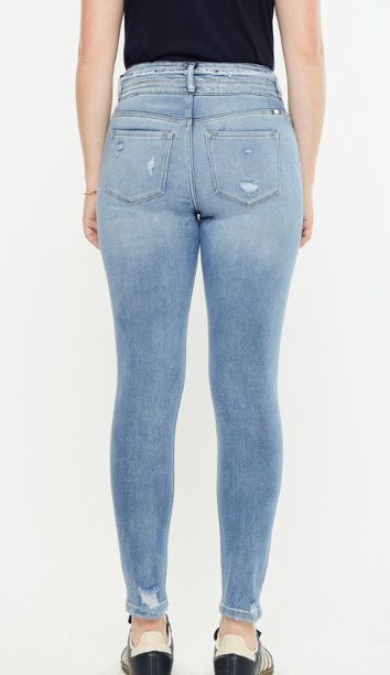 Ultra High Rise Ankle Skinny Jeans