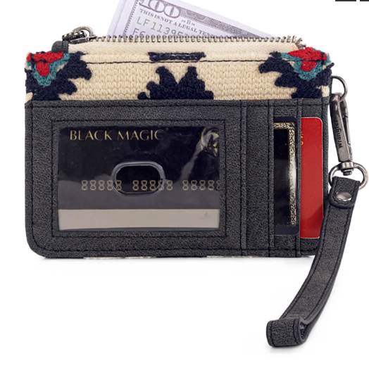 Wrangler Aztec Print Card Wallet