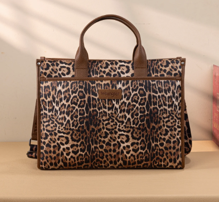 Wrangler Leopard Tote
