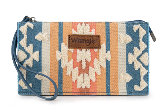 Wrangler Sherpa Aztec Detail Clutch/Wristlet