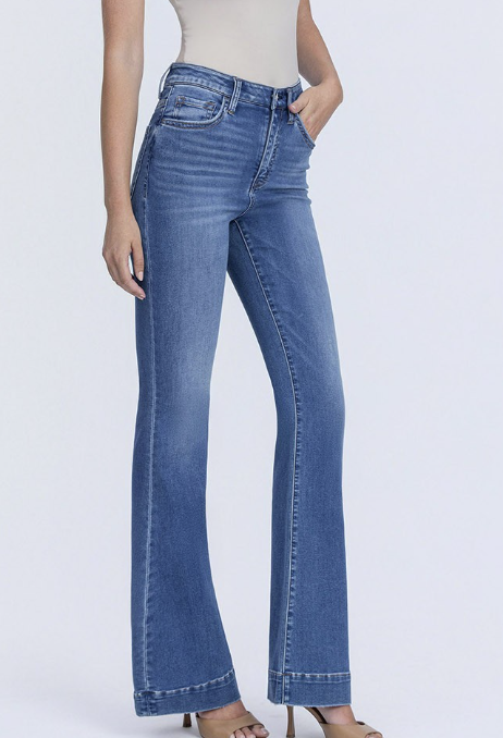 Trouser Hem Flare Jeans 32" Inseam