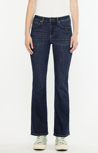 Mid Rise Bootcut Petite Length 30" Inseam