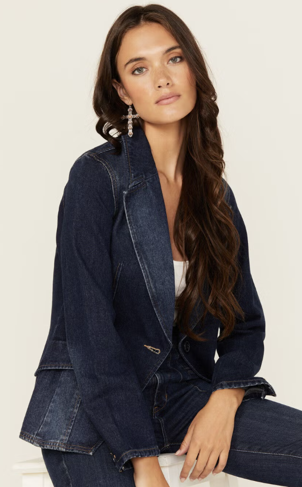 Denim Blazer - 2 Washes
