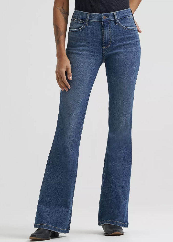 Wrangler BESPOKE High Rise Flare Jean 36" inseam