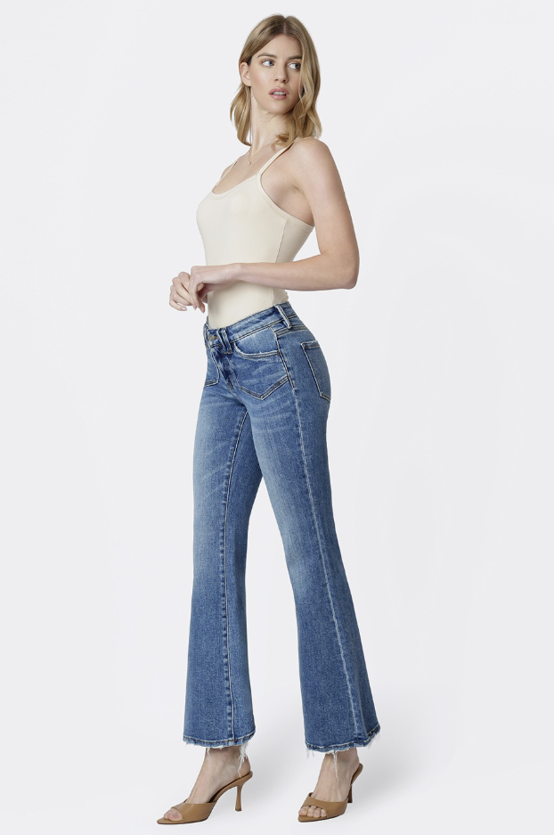 Patch Pocket Flare Jeans 31" inseam