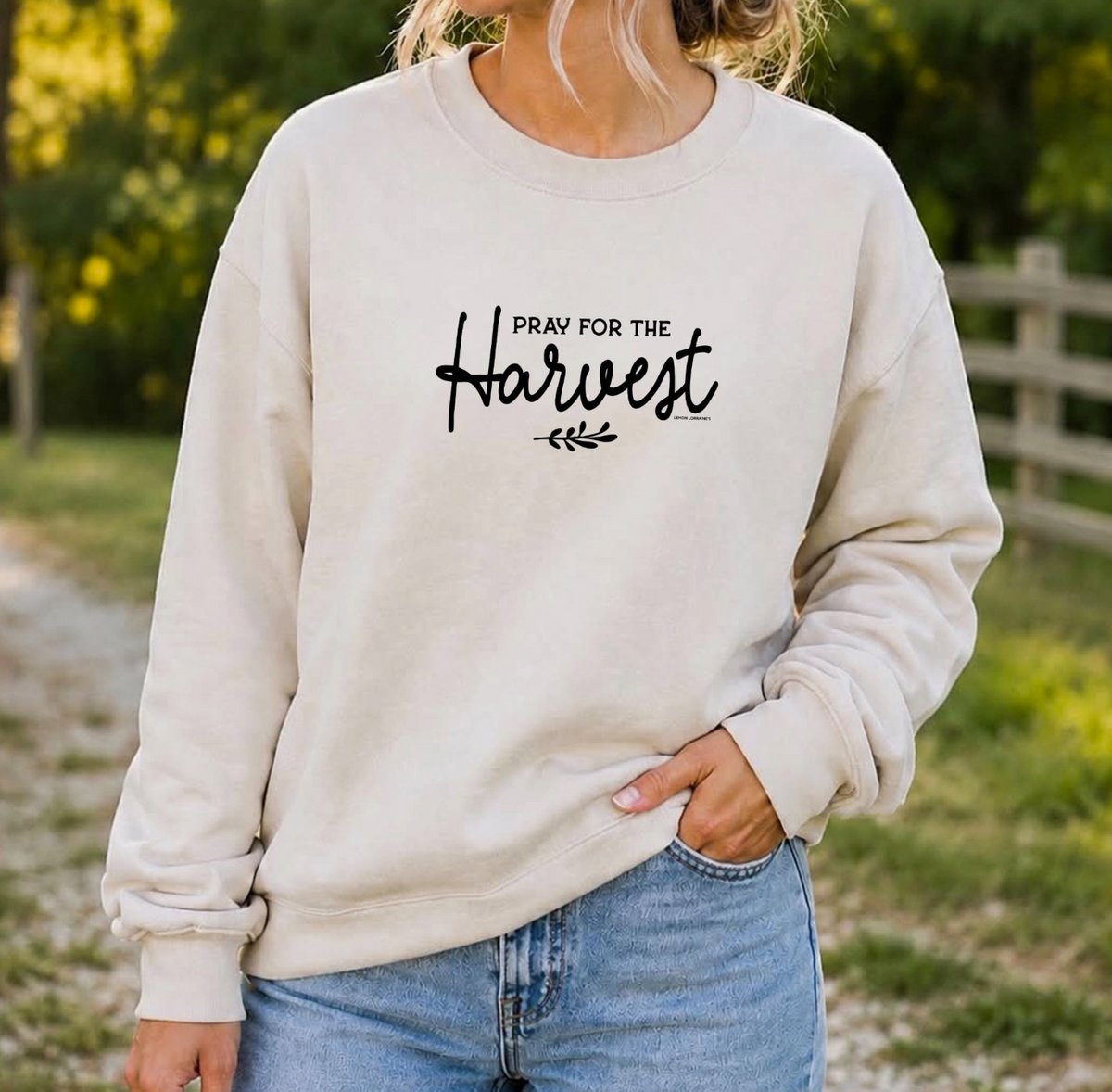 Pray for the Harvest Graphic Sweatshirt