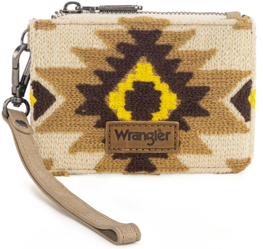 Wrangler Aztec Print Card Wallet