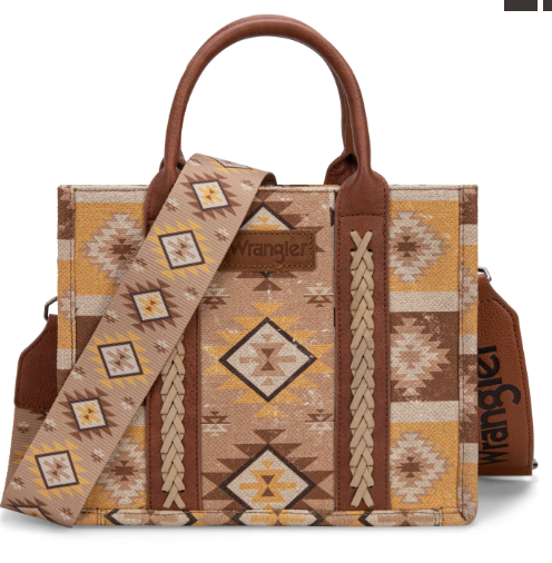 Wrangler Print Tote/Crossbody