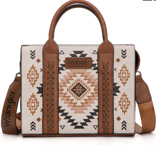 Wrangler Print Tote/Crossbody