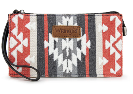Wrangler Sherpa Aztec Detail Clutch/Wristlet