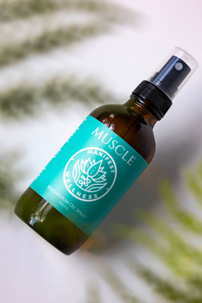 Magnesium Oil Spray Muscle Blend with Soothing Oils