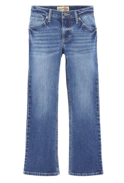 Boys Wranlger 20x Vintage Bootcut Jeans in Sorrel