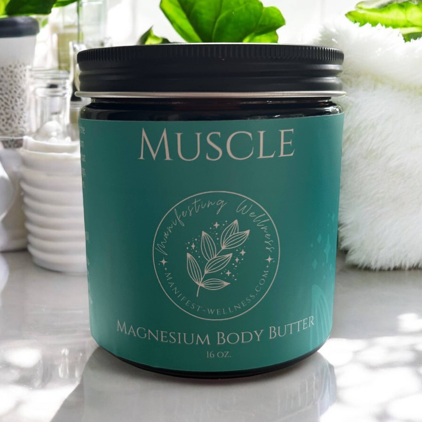 Magnesium Muscle Butter 16oz Size