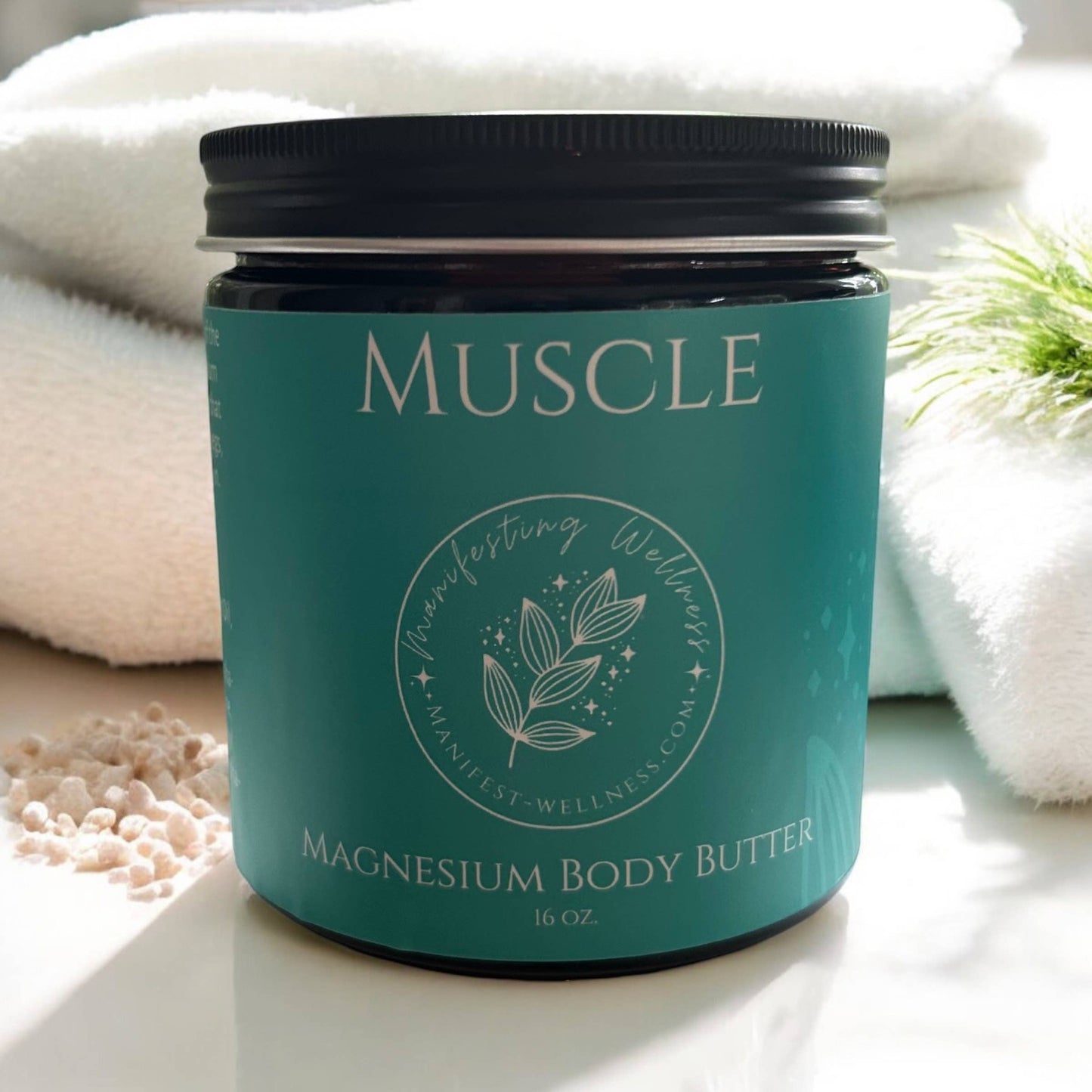 Magnesium Muscle Butter 16oz Size