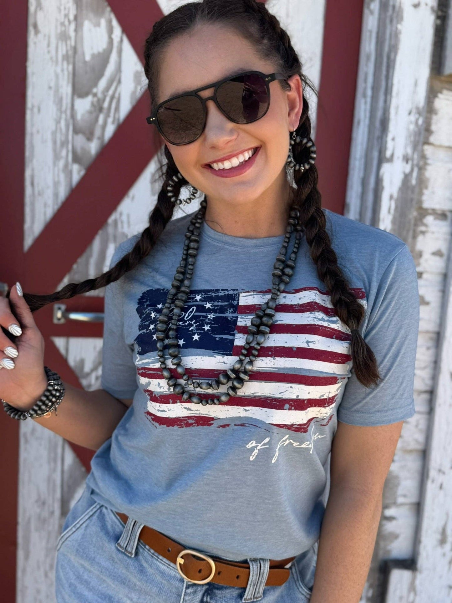 250 Years of Freedom Flag Tee